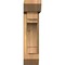 Ekena Millwork Merced Slat Smooth Bracket w/ Offset Brace, Western Red Cedar, 5 1/2"W x 18"D x 22"H BKT0604X18X22MRC06SWR - alternate 3